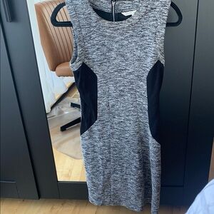 RACHEL Rachel Roy Gray and Black Dress